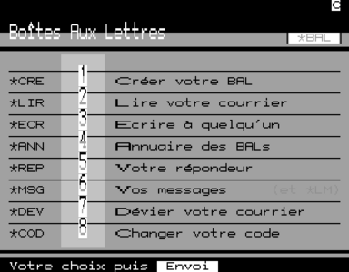 Sommaire des BALs
